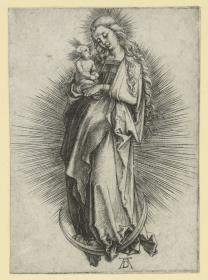 Maria auf der Mondsichel