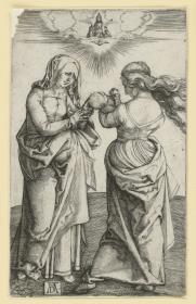 Maria mit Kind und heilige Anna