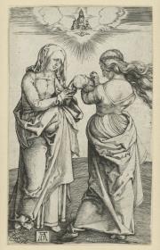 Maria mit Kind und heilige Anna
