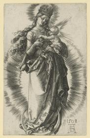 Maria auf der Mondsichel mit Sternenkrone