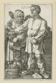Das Bauernpaar auf dem Markt