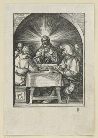 Christus in Emmaus (Kleine Passion)