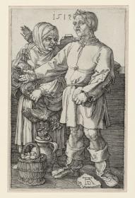 Das Bauernpaar auf dem Markt