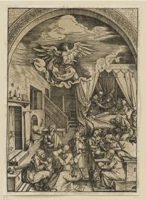 Die Geburt der Maria (Marienleben)