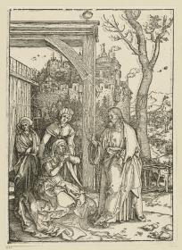 Christus nimmt Abschied von seiner Mutter (Marienleben)