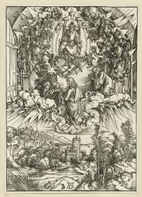 Johannes vor Gott und den Ältesten (Apokalypse)