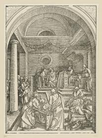 Christus unter den Schriftgelehrten (Marienleben)