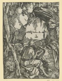 Der heilige Hieronymus in der Felsgrotte