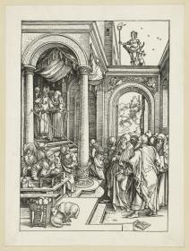 Tempelgang Mariens (Marienleben)