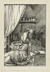 Heiliger Hieronymus in seiner Zelle