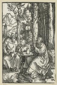 Die heiligen Einsiedler Antonius und Paulus