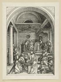 Christus unter den Schriftgelehrten (Marienleben)