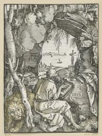 Der heilige Hieronymus in der Felsgrotte
