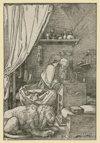 Heiliger Hieronymus in seiner Zelle