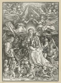 Maria als Königin der Engel