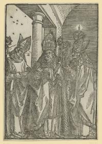 Heilige Nikolaus, Ulrich und Erasmus