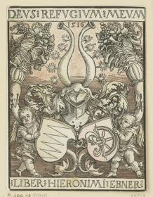 Bücherzeichen des Hieronymus Ebner