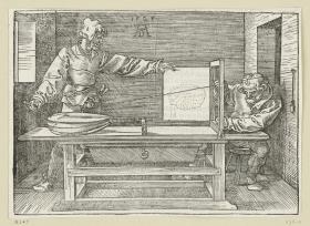 Der Zeichner mit der Laute (Underweysung der Messung)