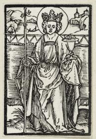 Heilige Barbara (63 religiöse Szenen)