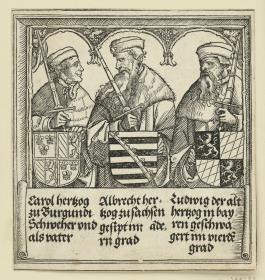 Der Triumphbogen des Kaisers Maximilian I. (Fragment v. 29): Das mittlere Königsrelief