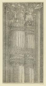 Der Triumphbogen des Kaisers Maximilian I. (Fragment v. 19): Kapitel der linken Außensäule