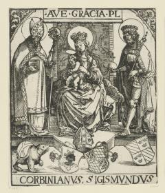 Maria und die Heiligen Korbinian und Sigismund