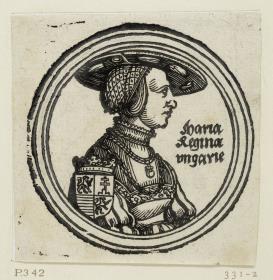 Porträt der Maria, Königin von Ungarn