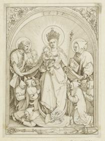 Madonna mit den Kartäusern (Kopie nach B. 180)