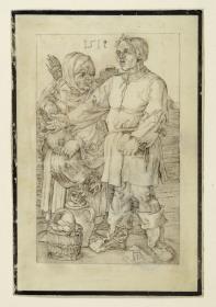 Bauernpaar auf dem Markt (Kopie nach B. 89)