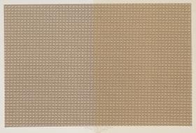 Walzendruckpapier (geometrisches Muster, nach alten Mustern)