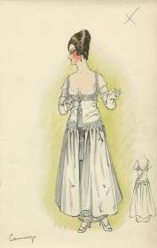 Abendkleid von Bernard et C.ie, Modell Camargo