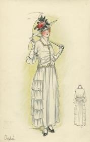 Sommerliches Ensemble von Bernard et C.ie, Modell Orphée