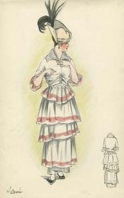 Sommerliches Tageskleid von Bernard et C.ie, Modell Salomé