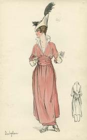 Kleid von Bernard et C.ie, Modell Babylone