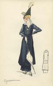 Tageskleid von Bernard et C.ie, Modell Aguesseau