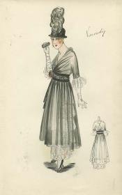 Kleid von Bernard et C.ie, Modell Visconti