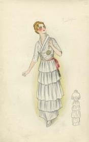 Sommerliches Tageskleid von Bernard et C.ie, Modell Penelope
