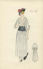 Tageskleid von Bernard et C.ie, Modell Dinard
