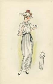 Sommerliches Tageskleid von Bernard et C.ie