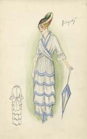 Strandkleid von Bernard et C.ie, Modell Houlgate
