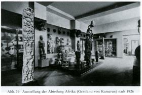 Ausstellungsraum Kamerun von 1926