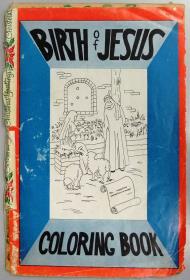 Birth of Jesus – Coloring Book