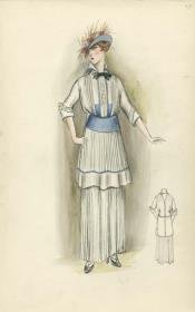 Sommerliches Tageskleid von Bernard et C.ie