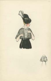 Bluse von Bernard et C.ie