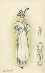 Ensemble von Bernard et C.ie, Modell Côte d' Argent