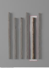 Holzstäbchen: "Nivellierwerkzeug"