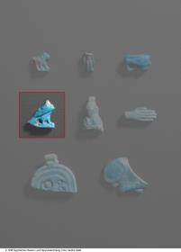 Amulett in Gestalt eines Vogels (Fragment)