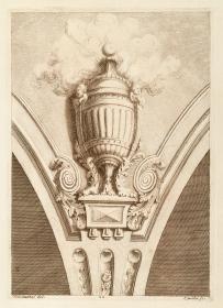 Raccolta di Vari Ornati antichi e moderni Disegnati da Giulio Enrico Schwartz ... Intagliati in rame ... da Lorenzo Zucchi ... in Dresda ...
