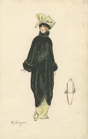 Pelzmantel von Bernard et C.ie, Modell Michigan