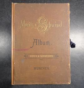 Moritz v. Schwind-Album. Braun & Schneider München.